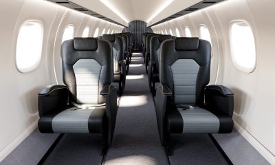 ERJ 140 for sale - semi private business class interior
